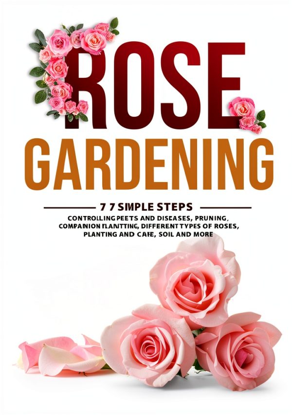 Rose Shrub Gardening Guide by GreenThumb - 218-Page Kindle Book-0