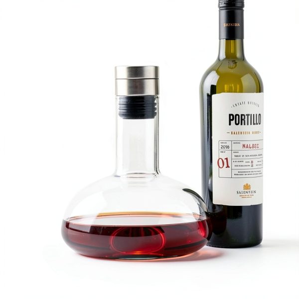 Red Wine Decanter with Aerator Lid by Modern Innovations 2‑Pound Set-5