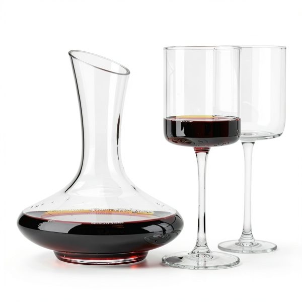 BTaT- Wine Decanter, 40 oz, Small, Wine Decanters and Carafes for Gifts, Christmas Gifts-5
