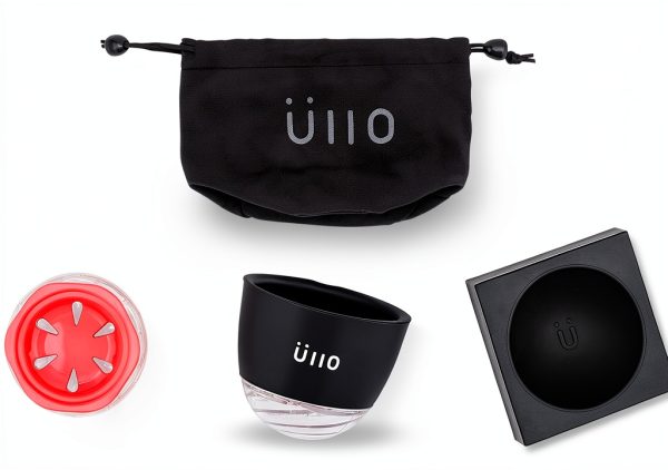 Wine Purifier Ullo Handblown Decanter 6 Sulfite Filters 750ml White-6