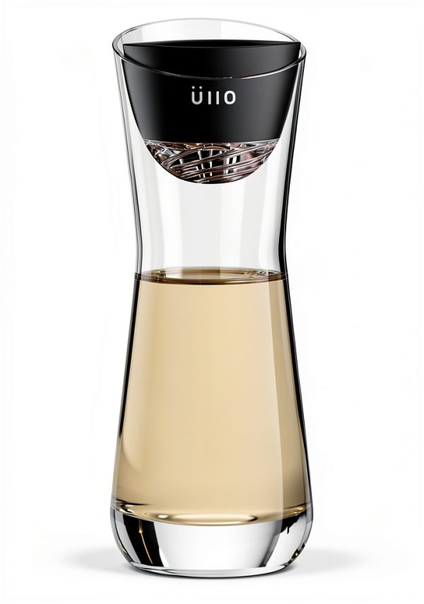 Ullo Wine Purifier with Hand-Blown Carafe and 6 Sulfite Filters – Removes Sulfites and Histamines-4