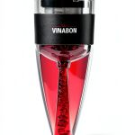 Red Wine Air Aerator VINABON Stainless Steel Multi‑Stage Decanter-0