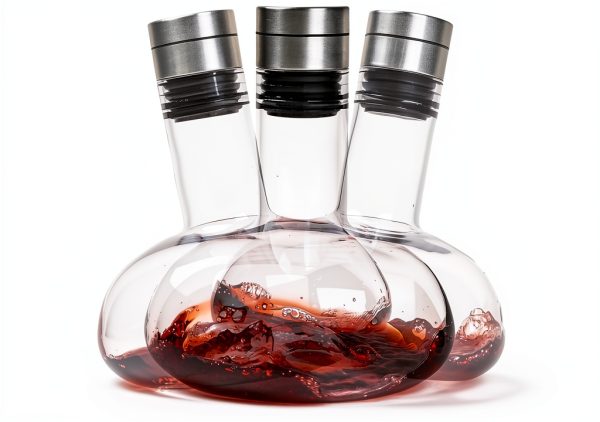 Red Wine Decanter with Aerator Lid by Modern Innovations 2‑Pound Set-2