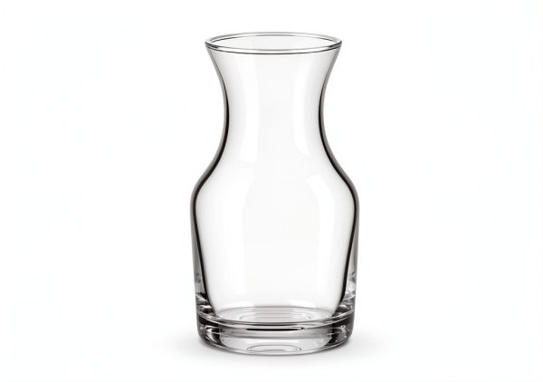 12 Pack Single Serving Wine Carafe Glass Small Mini Carafe Individual Wine Refill Decanter for Dinner Parties Tastings Bars Restaurants (6.5 oz)-2