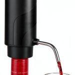 Electric Wine Decanter Aerator Dispenser: Automatic Whisky Bottle Dispenser - One Button Smart Drink Decanter with USB Rechargeable - Wine Air Aerator Pourer Spout for Lovers-0