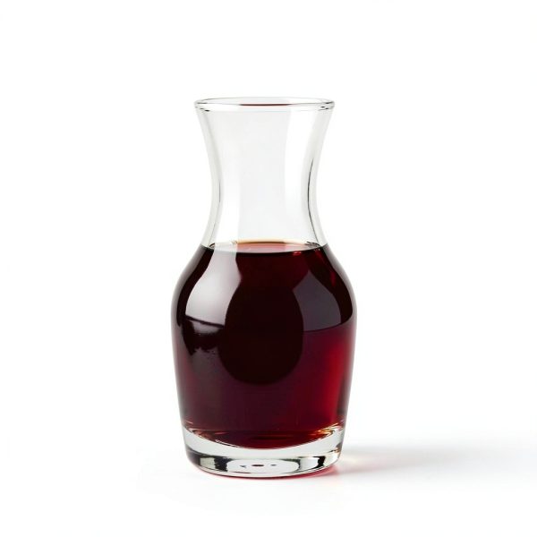 Wine Carafe Mini 6.5oz Set 6-Pack by Cornucopia Brands Clear Glass-5