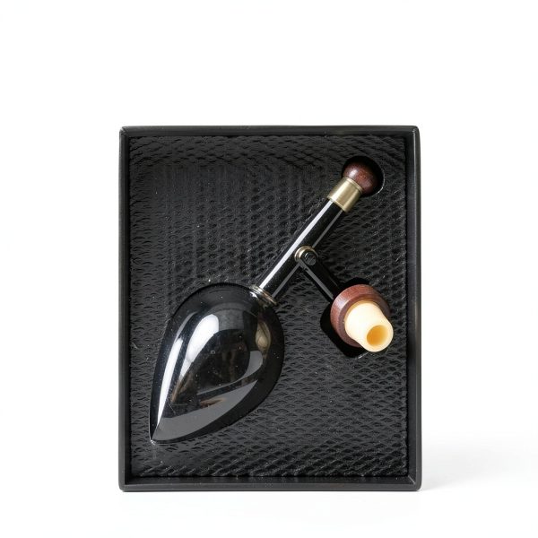 Italian Wine Aerator Decanter Wine Savant Hand Blown 2x5 Inch-3