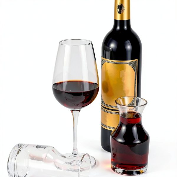 12 Pack Single Serving Wine Carafe Glass Small Mini Carafe Individual Wine Refill Decanter for Dinner Parties Tastings Bars Restaurants (6.5 oz)-6