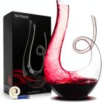 Wine Decanters NUTRIUPS 1.2L Swan Lead-Free Glass Decanter-0