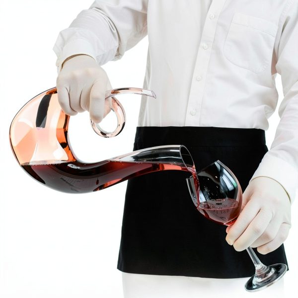 Wine Decanters NUTRIUPS 1.2L Swan Lead-Free Glass Decanter-2