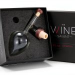 Italian Wine Aerator Decanter Wine Savant Hand Blown 2x5 Inch-0