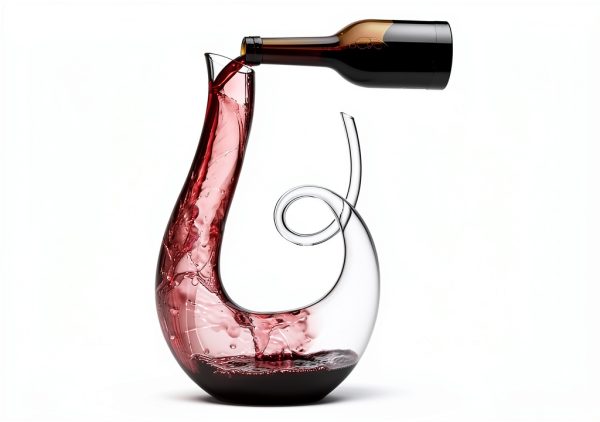 Wine Decanters NUTRIUPS 1.2L Swan Lead-Free Glass Decanter-1