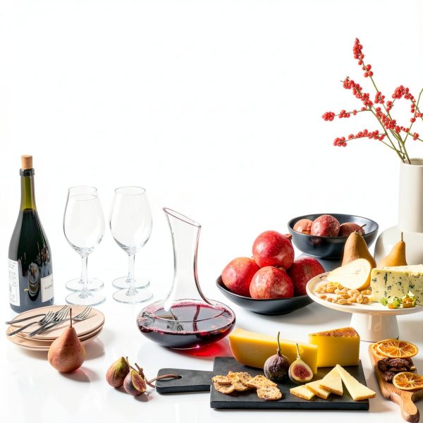 Wine Decanter Bella Vino 750ml Hand Blown Lead Free Crystal Carafe-2